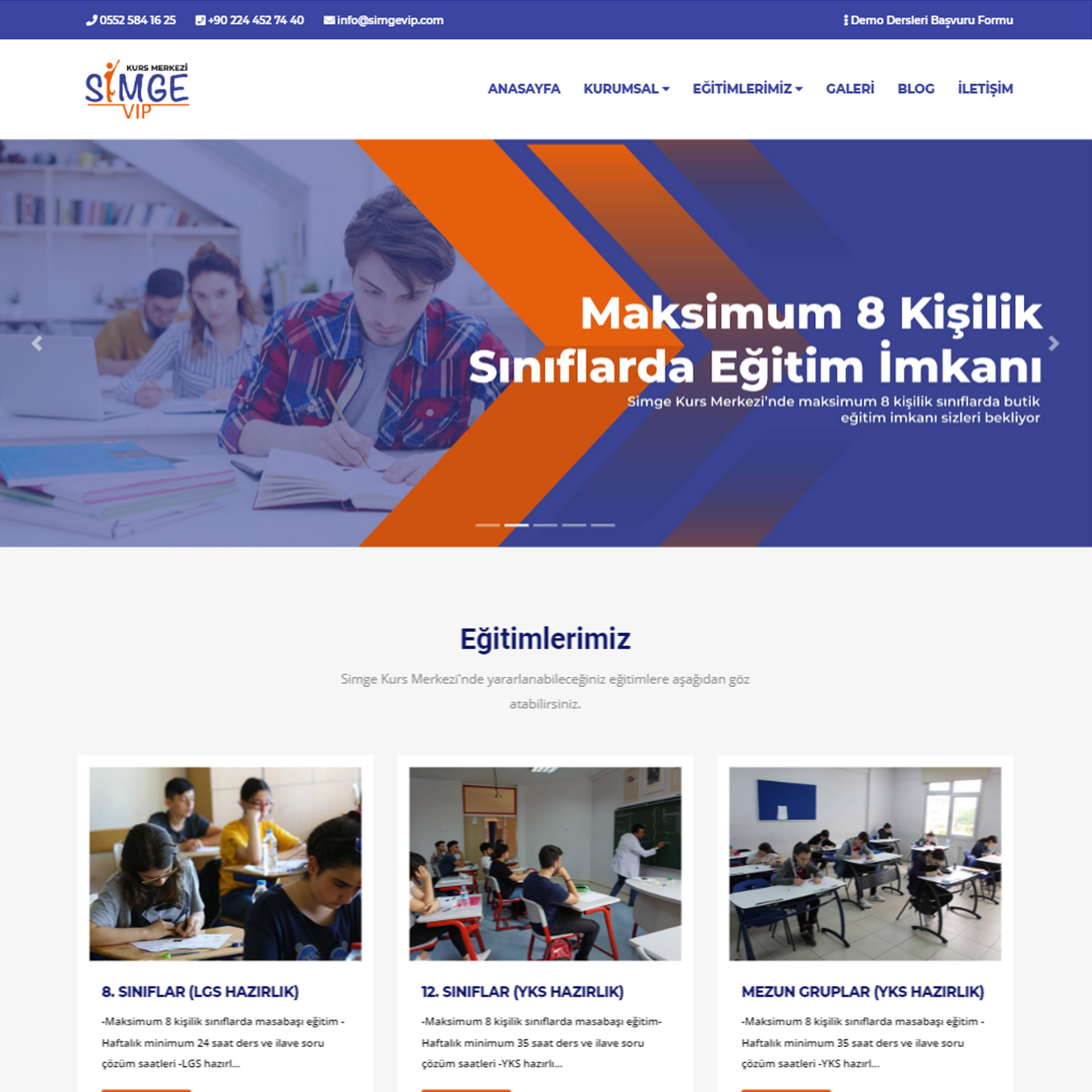 Simge Vip Kurs Merkezi