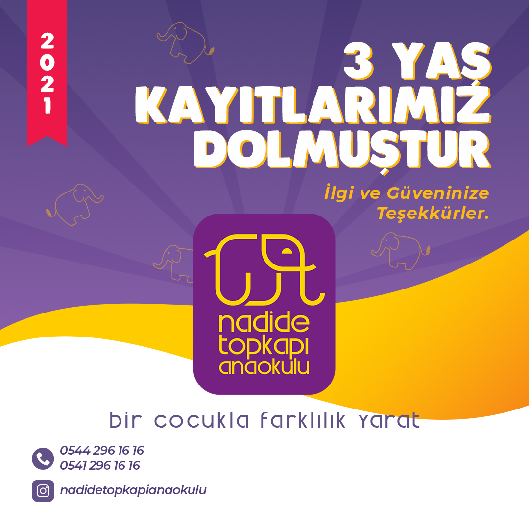 Nadide Topkapı Anaokulu Sosyal Medya