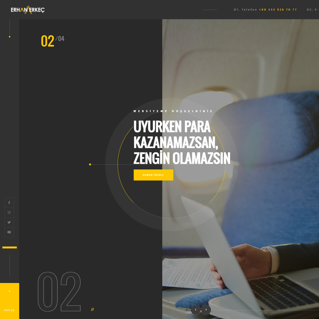 Erhan ERKEÇ Kişisel Web Sitesi